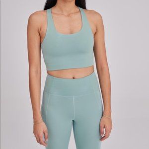 Girlfriend Collective Paloma Bra in Pond M